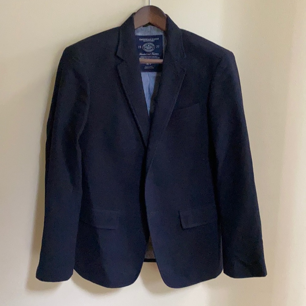 American eagle wool club blazer